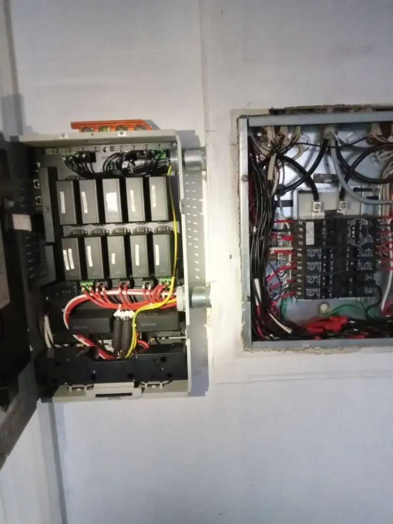 Electrical panel upgrade completed for Electrical Inspection in Prairie Ridge